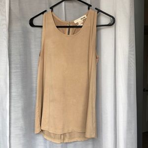 Simple beige tank